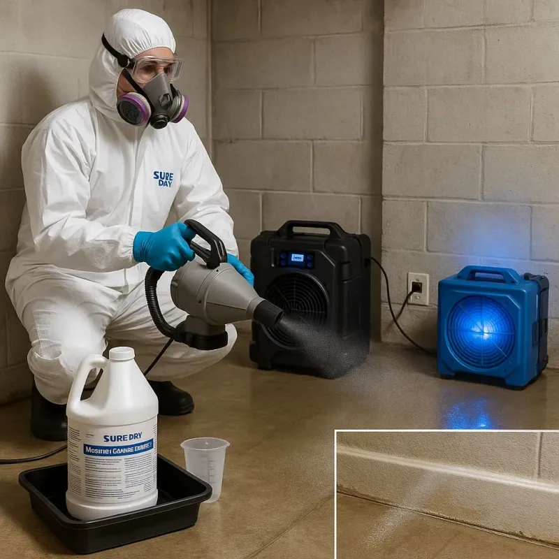 Sanitization and Odor Removal process in Cumberland County, NC