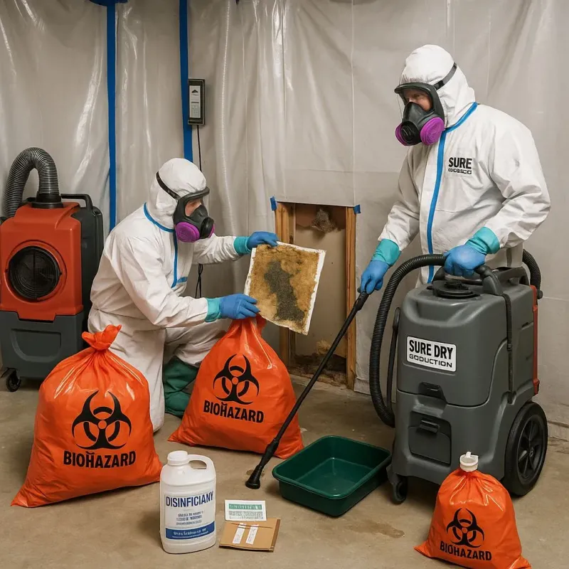Contaminated Water Handling Protocols process in Cumberland County, NC